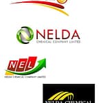 โลโก้เบญจธาตุของบริษัท NELDA โลโก้เบญจธาตุของบริษัท NELDA