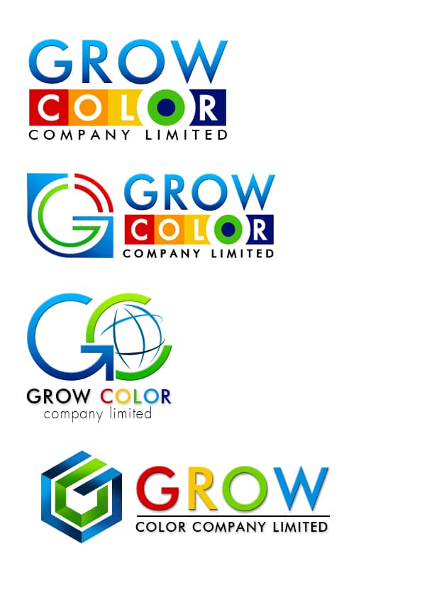 Logo มงคลบริษัท Grow color